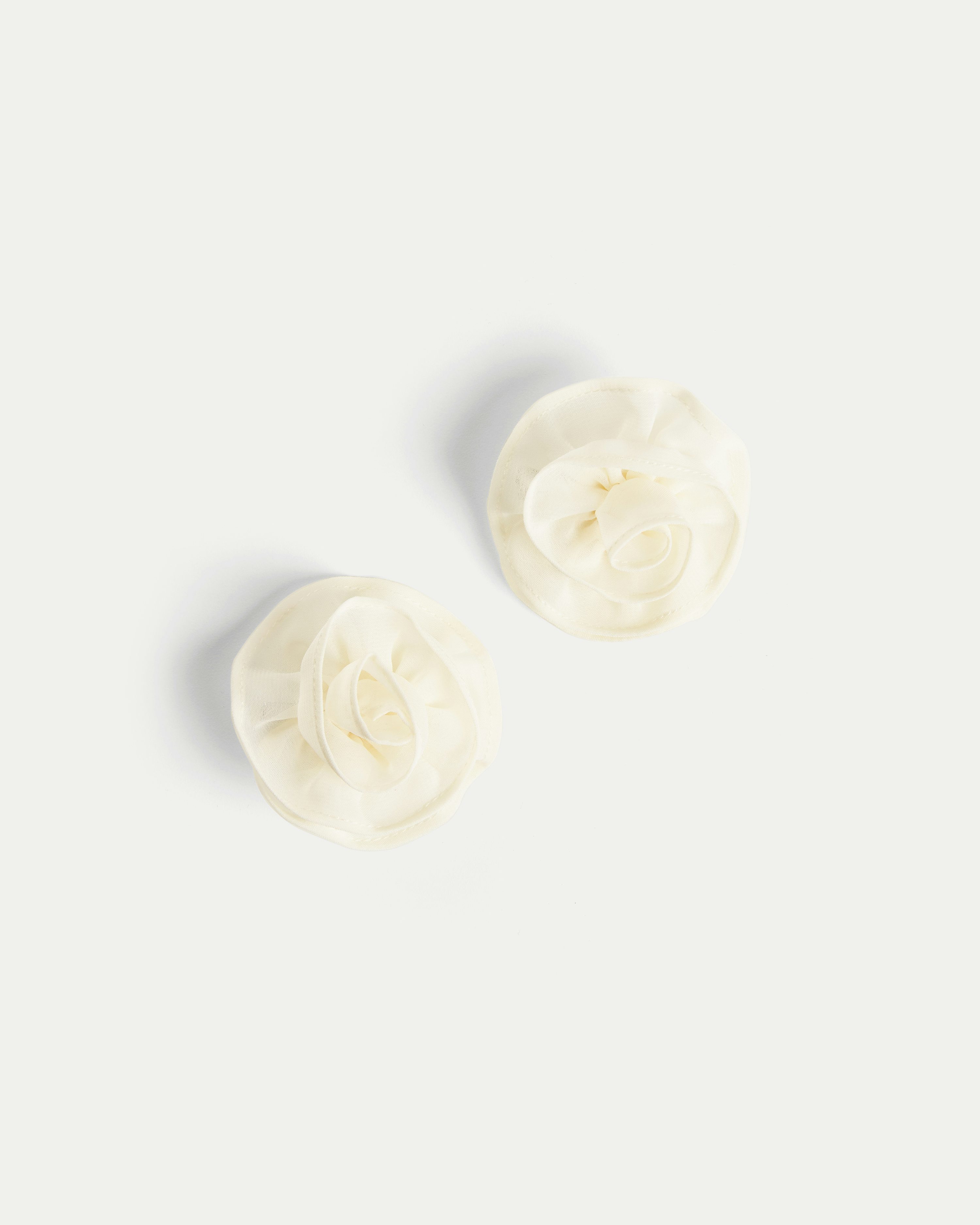 Off white 2pk hårspenner med rose Dameklær Cubus