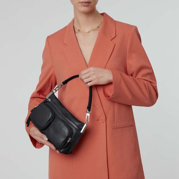 Coccinelle Hyle Shiny Goat Small