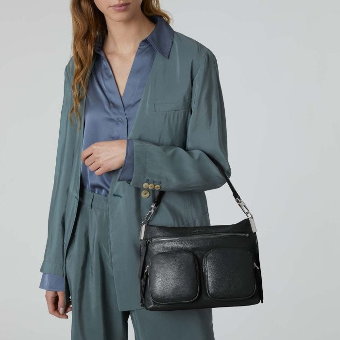 Coccinelle Hyle Shiny Goat Medium