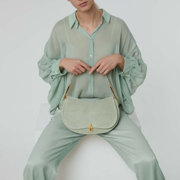 Coccinelle Magie Suede Bimaterial Medium