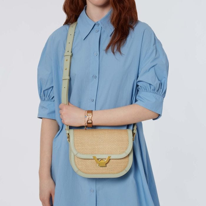 Coccinelle Dew Straw Small