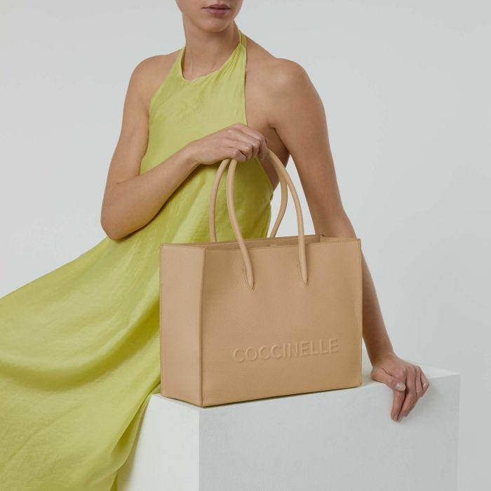 Coccinelle Myrtha Maxi Logo Medium