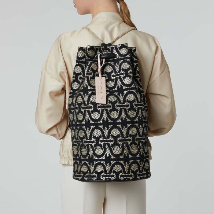 Never Without Bag Summer Monogram Large