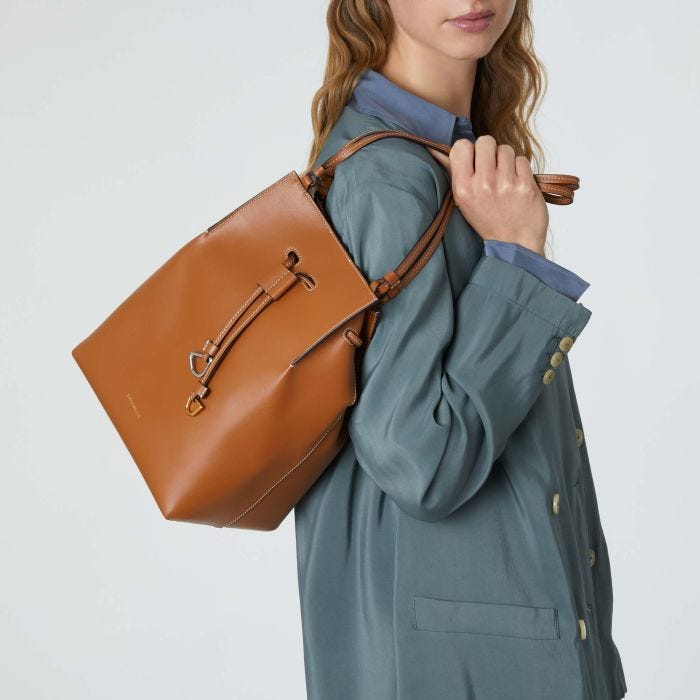 Coccinelle Roundabout Cowhide Medium