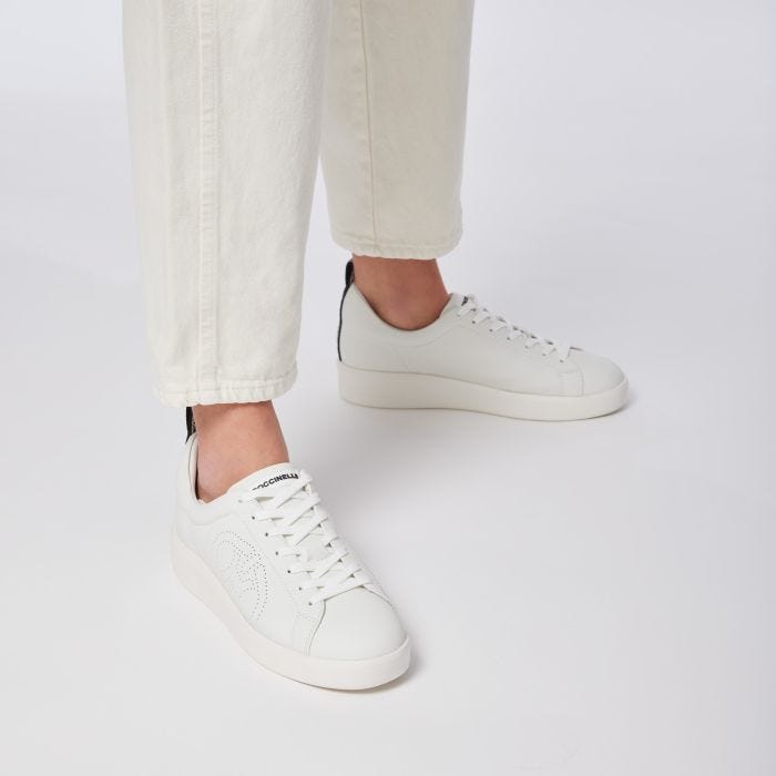 Coccinelle Monogram Perforee Sneakers