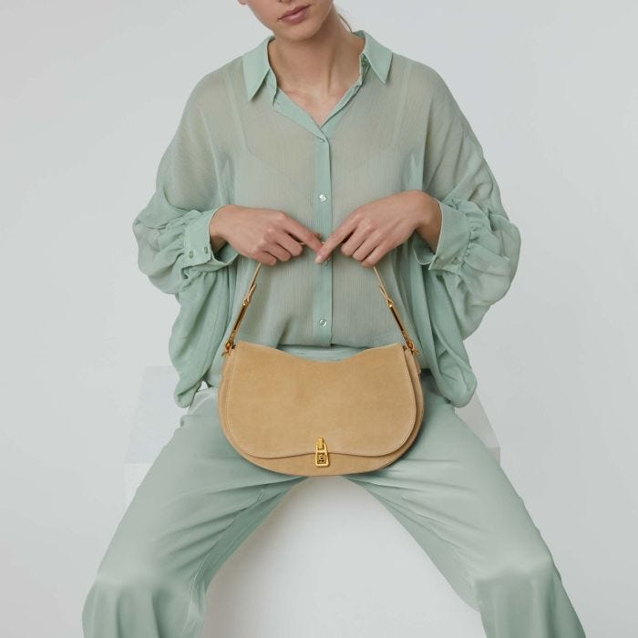 Coccinelle Magie Suede Bimaterial Medium