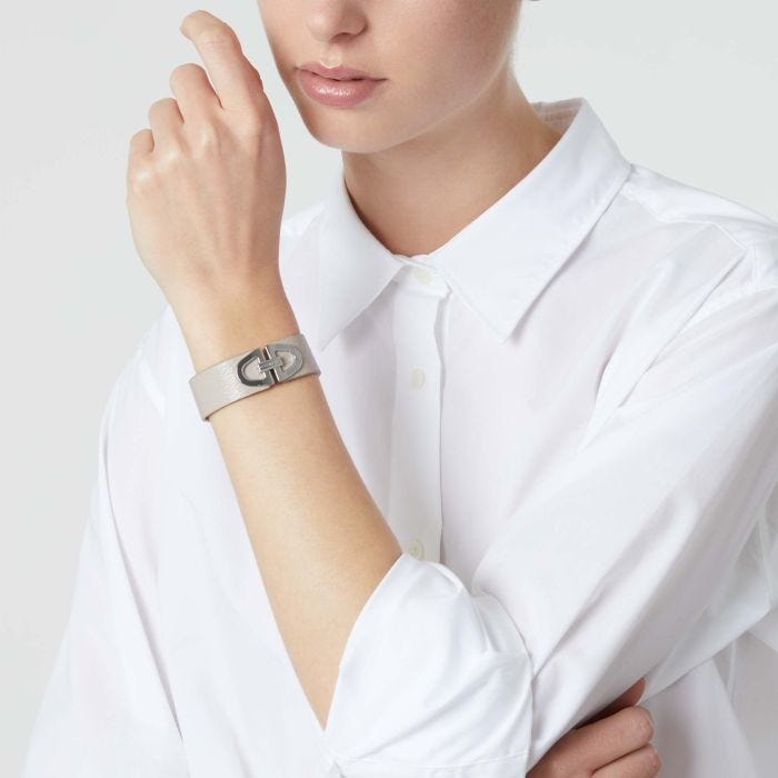 Coccinelle Monogram Shiny Goat