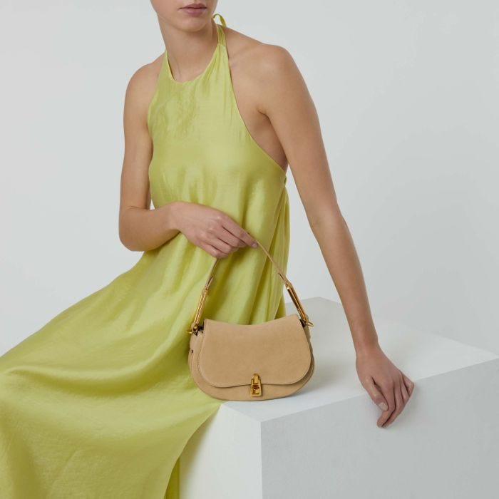 Coccinelle Magie Suede Bimaterial Mini