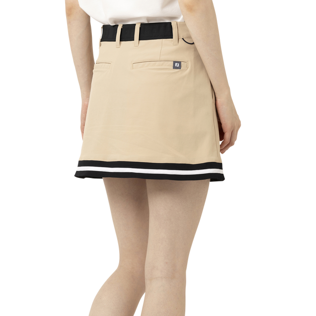 裾ラインソリッドスカート