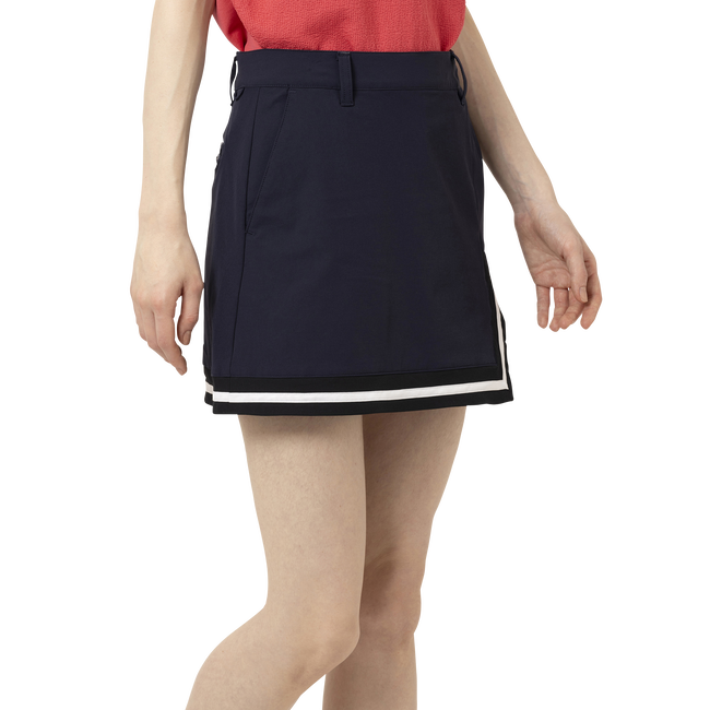 裾ラインソリッドスカート