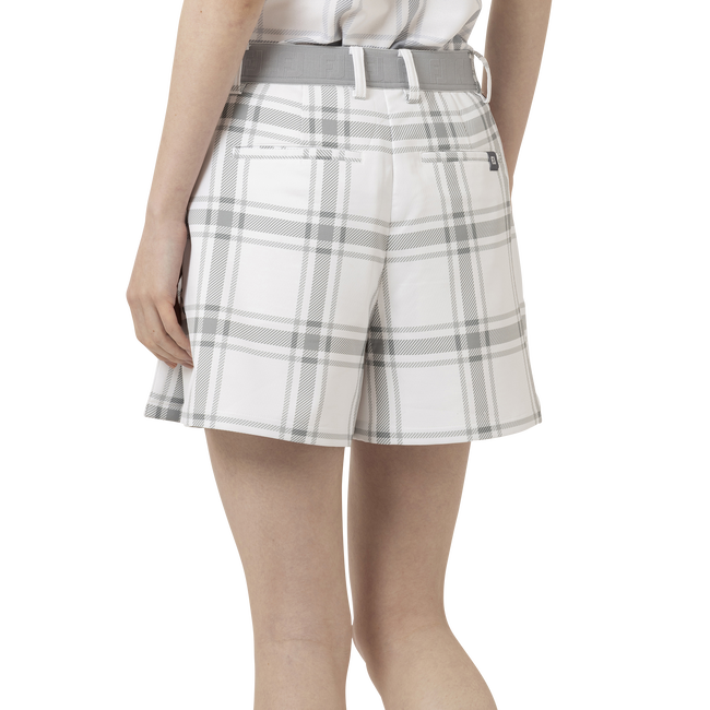 TWINSOF チェックプリント2WAYキュロット