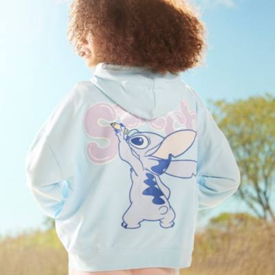Stitch Disneyland Zip Hoodie for Adults, Lilo & Stitch