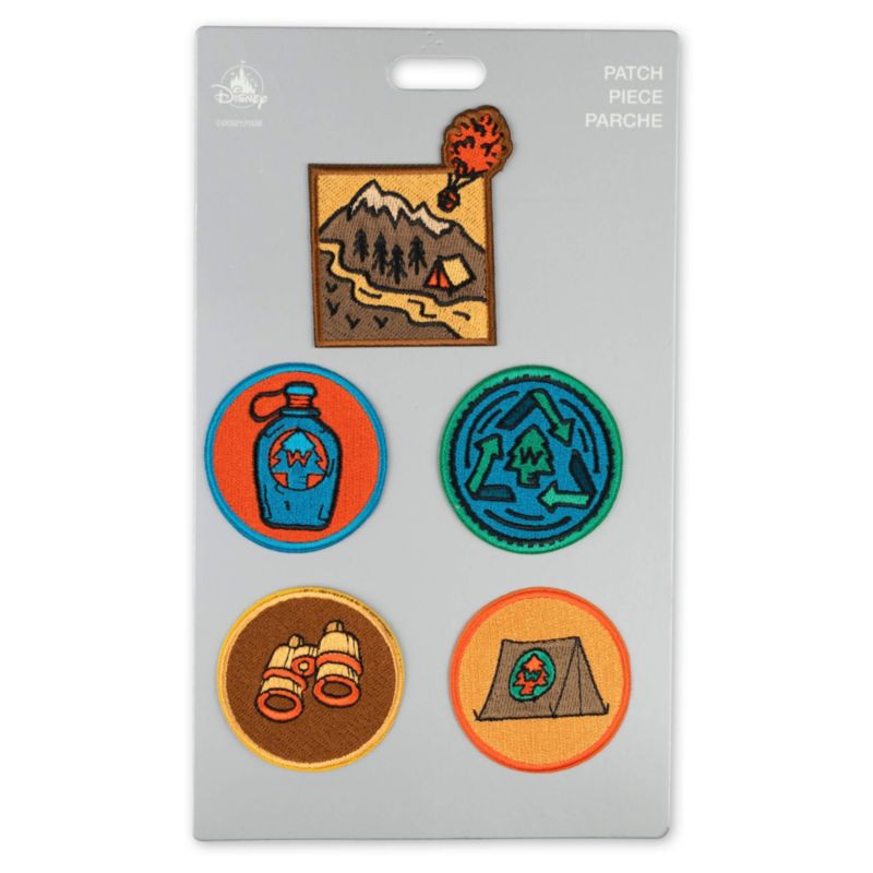 Up Wilderness Explorer 5-Piece Embroidered Patch Set