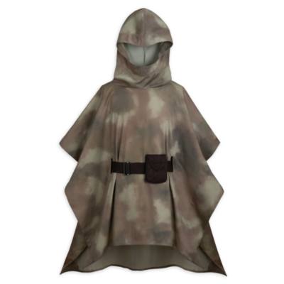 Princess Leia 40th Anniversary Endor Battle Poncho Costume for Adults, Star Wars
