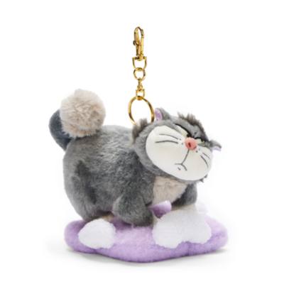 Lucifer Cat Day Plush Keychain, Cinderella