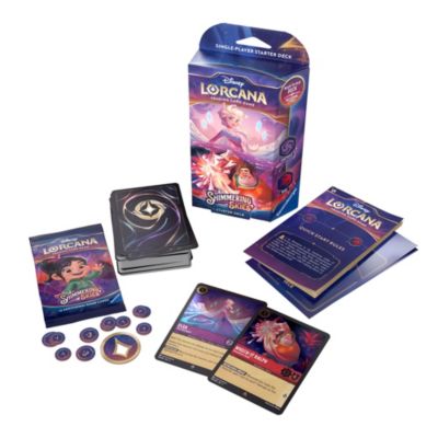 Disney Lorcana Trading Card Game by Ravensburger, Azurite Sea, Deck Box, Winnie the Pooh