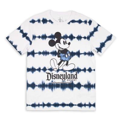 Mickey Mouse Indigo Tie Dye T-Shirt for Adults, Disneyland