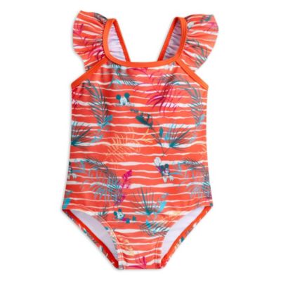 Ariel Deluxe Swimsuit Set for Girls, The Little Mermaid