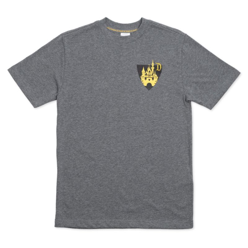 Sleeping Beauty Castle Grey T-Shirt for Adults, Disneyland