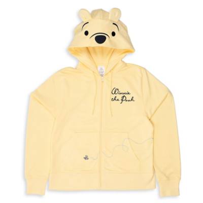 Winnie the Pooh Zip Hoodie for Adults