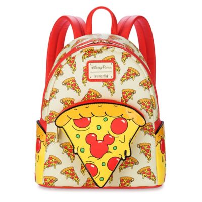 Mickey Mouse Pizza Loungefly Mini Backpack, Disney Eats