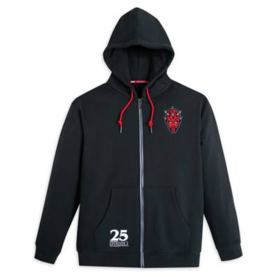 Darth Maul Zip Hoodie for Adults, Star Wars: Episode 1, The Phantom Menace 25th Anniversary
