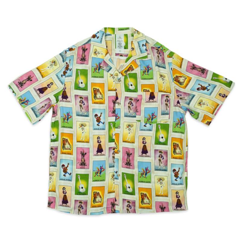 Coco Woven Button Down Shirt for Adults
