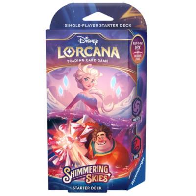 Disney Lorcana Trading Card Game by Ravensburger, Azurite Sea, Deck Box, Winnie the Pooh