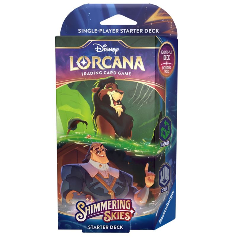 Disney Lorcana Trading Card Game by Ravensburger, Azurite Sea, Card Sleeves, Winnie the Pooh