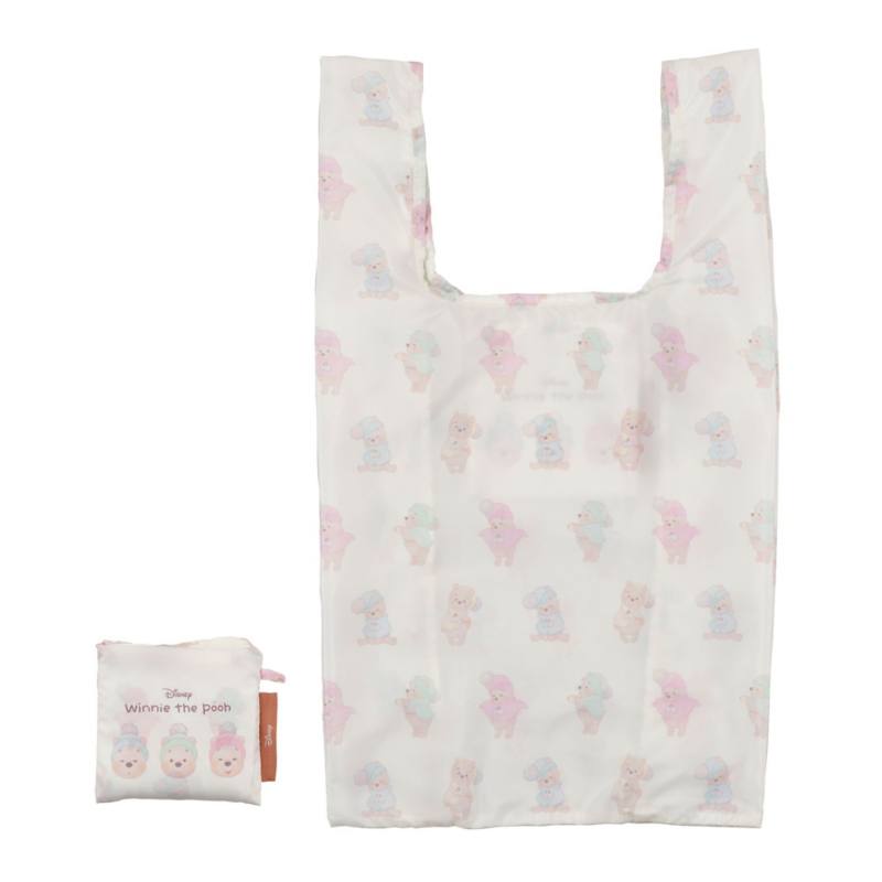 Winnie The Pooh Foldable Shopping Bag, White Pooh