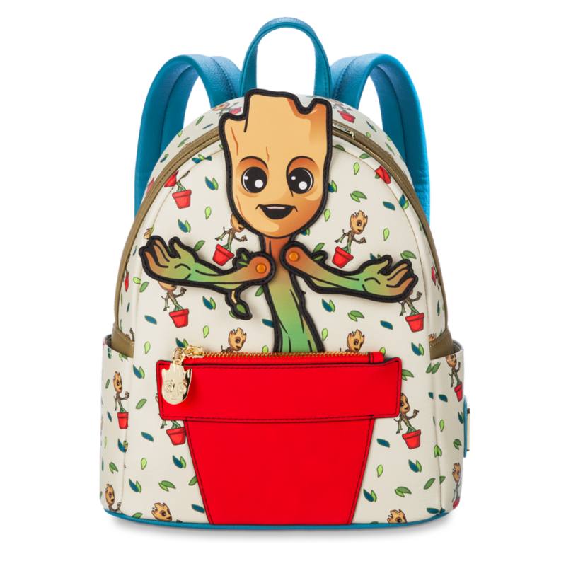Groot Loungefly Mini Backpack, Guardians of the Galaxy