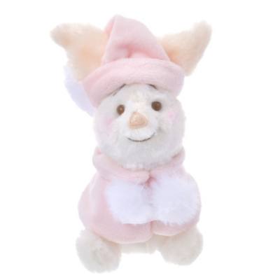Piglet Plush Keychain, White Pooh