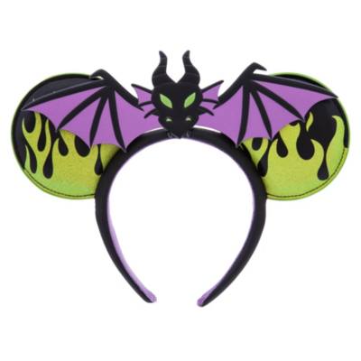 Maleficent as Dragon Ears Headband for Adults, Sleeping Beauty