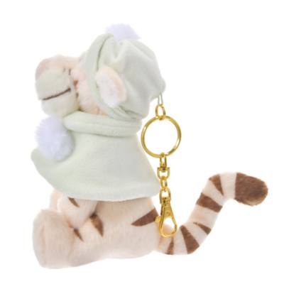 Tigger Plush Keychain, White Pooh