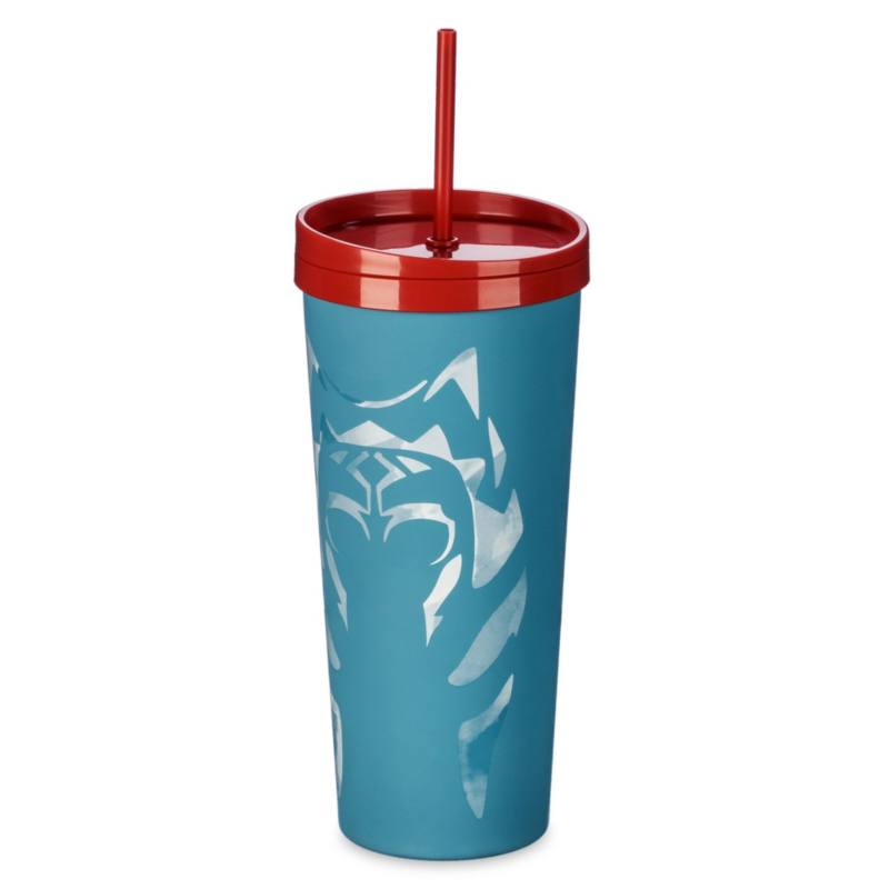 Grogu Colour-Changing Water Bottle with Built-In Straw, Star Wars: The Mandalorian
