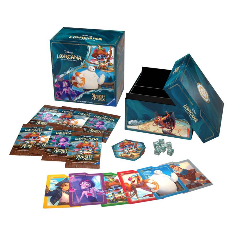 Disney Lorcana Trading Card Game by Ravensburger, Archazia's Island, Starter Deck, Iago and Jafar