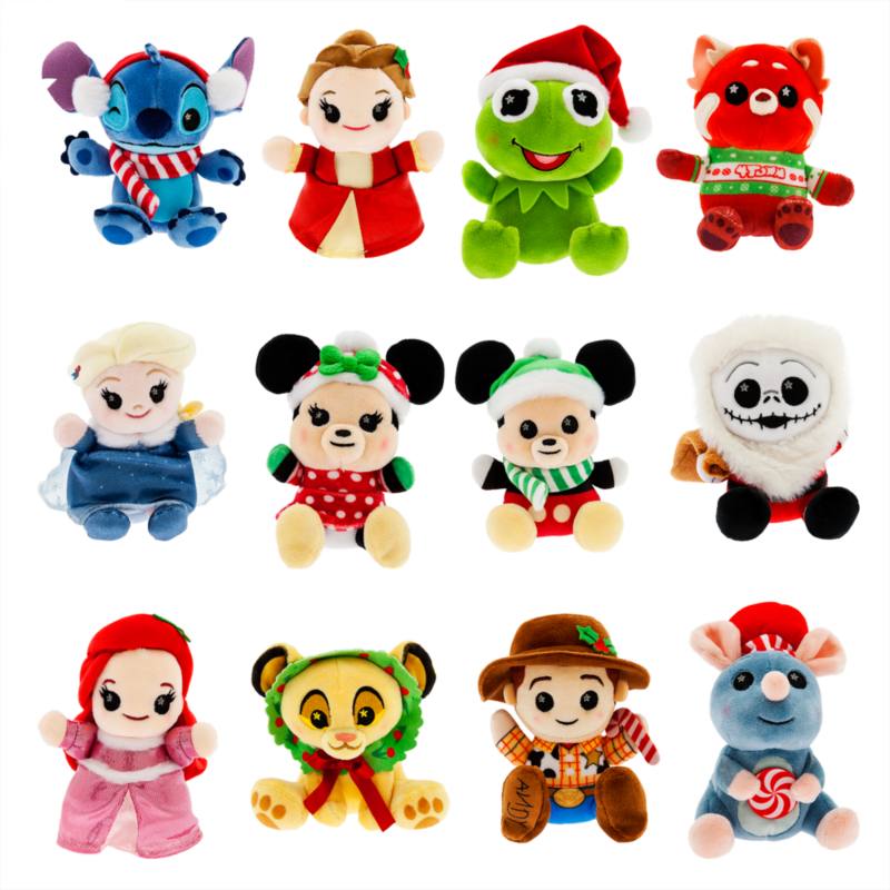 Disney Princess Holiday 4-Piece Plush Doll Set