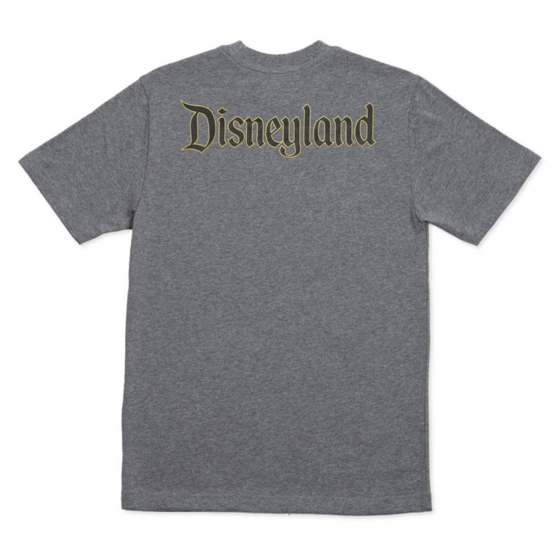 Sleeping Beauty Castle Grey T-Shirt for Adults, Disneyland