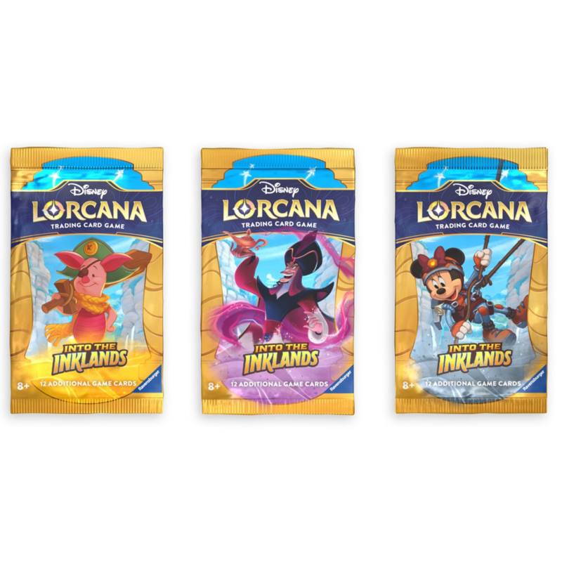 Disney Lorcana Trading Card Game by Ravensburger, Azurite Sea, Starter Deck, Emerald and Sapphire