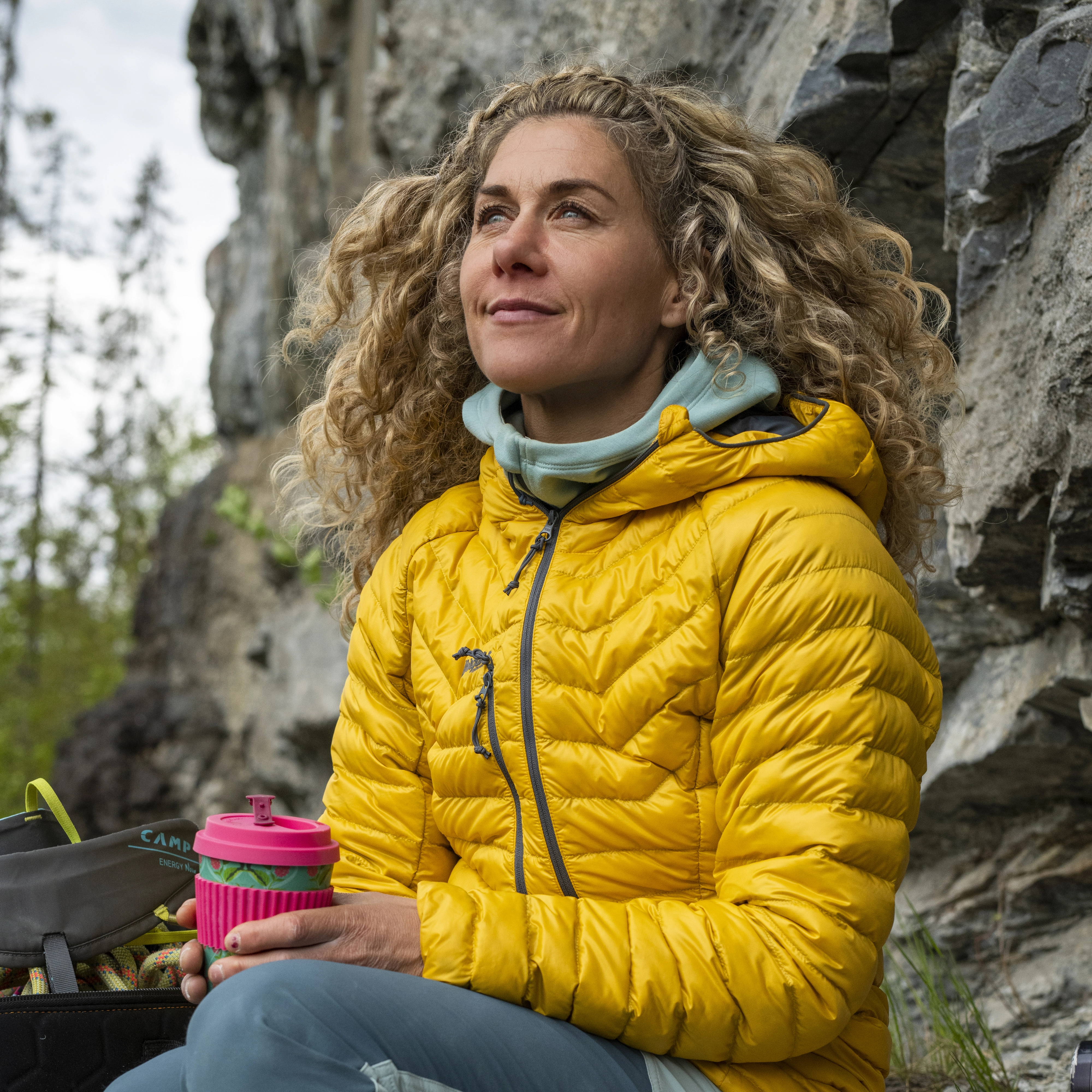 Cecilie Down Light Anorak