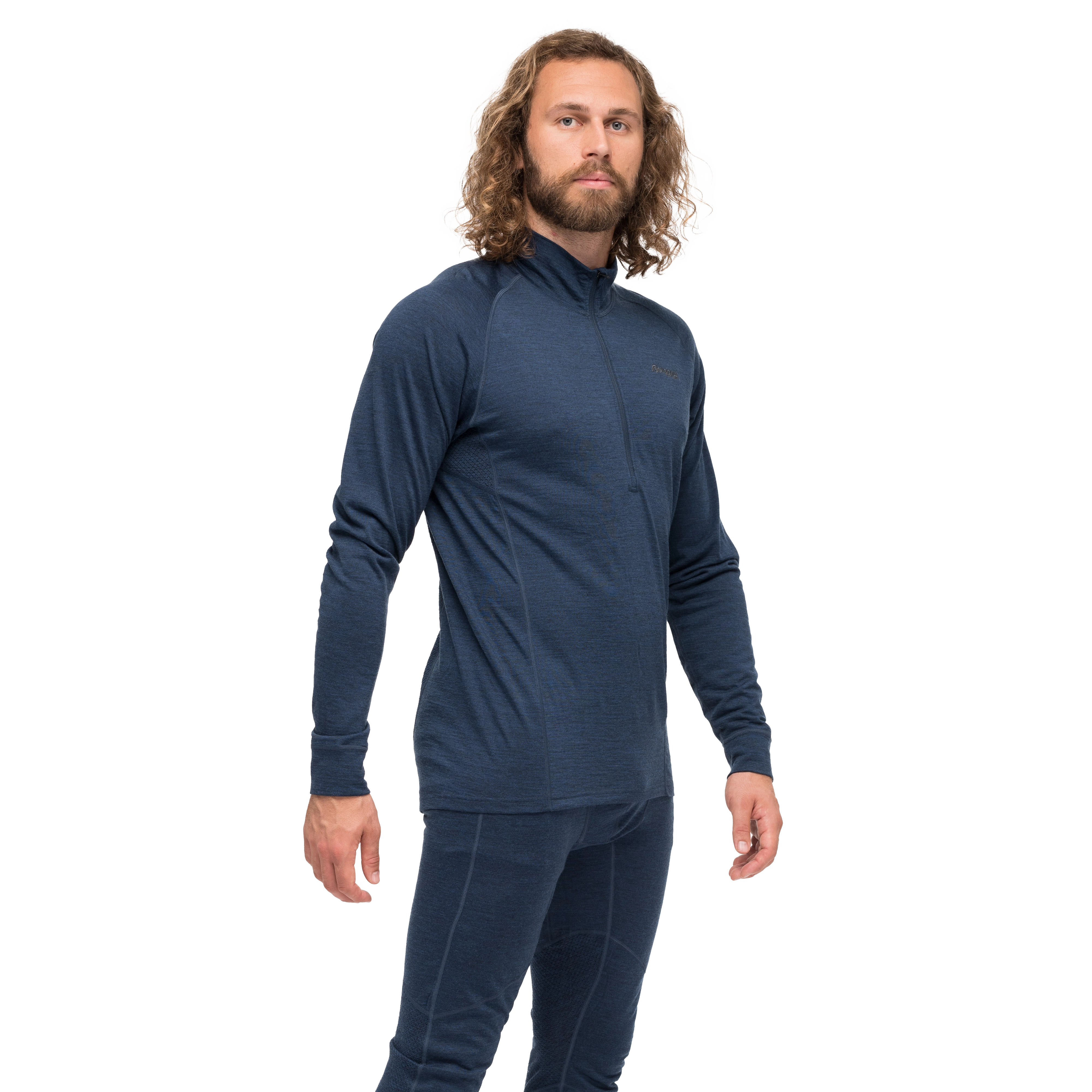 Inner:Pure Merino Half Zip Men
