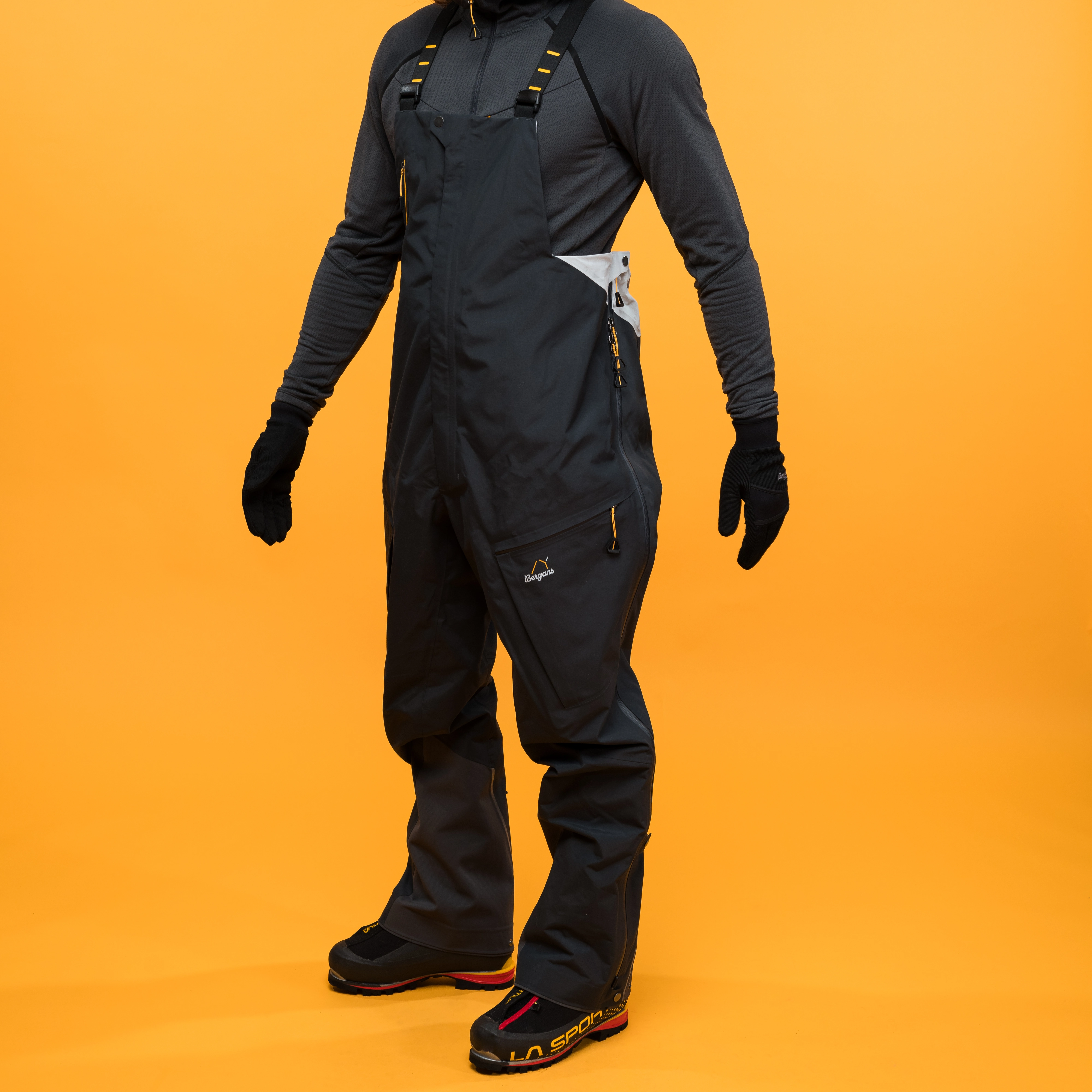 Y MountainLine Bold 3L Shell Bib Pants Men