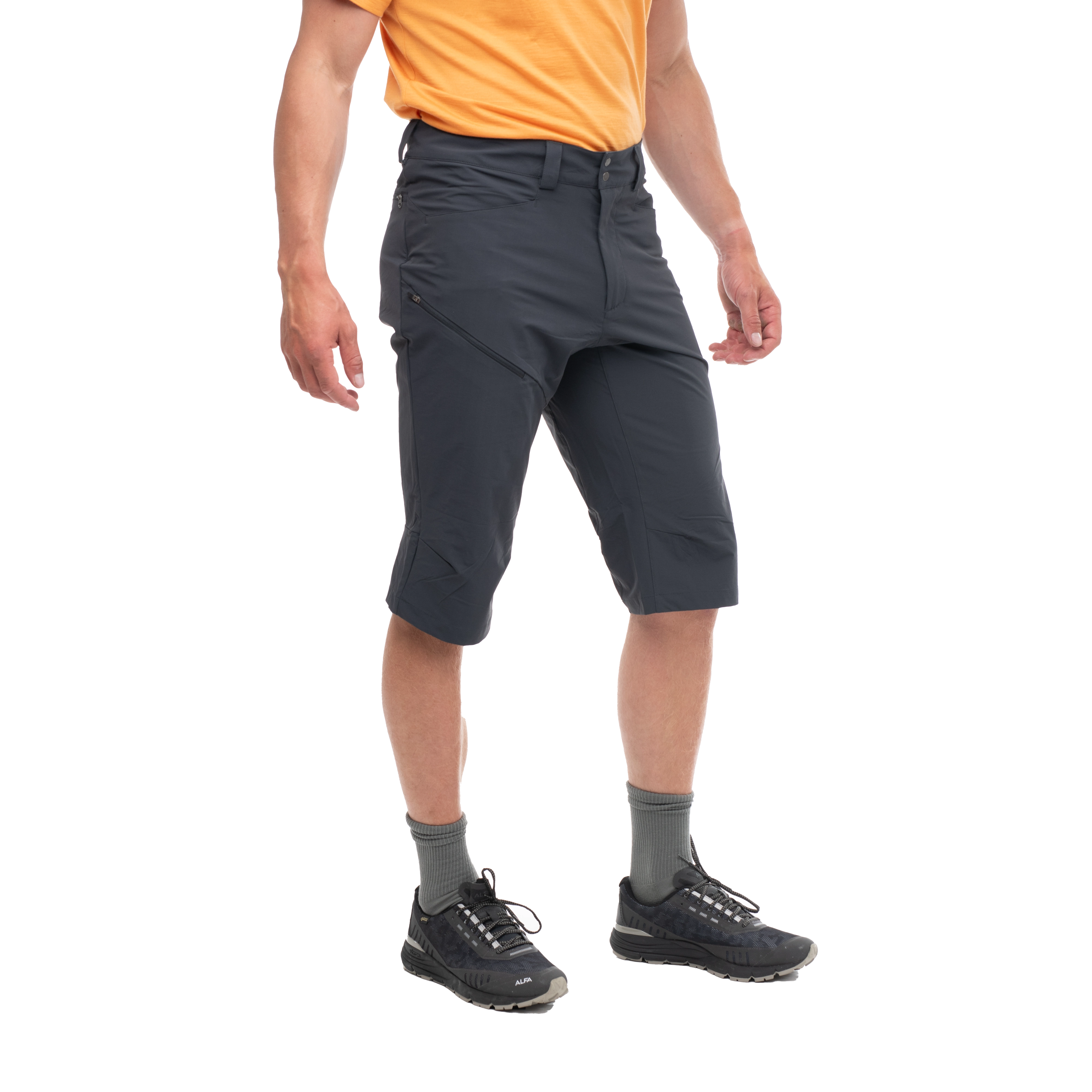 Vandre Light Softshell Long Shorts Men