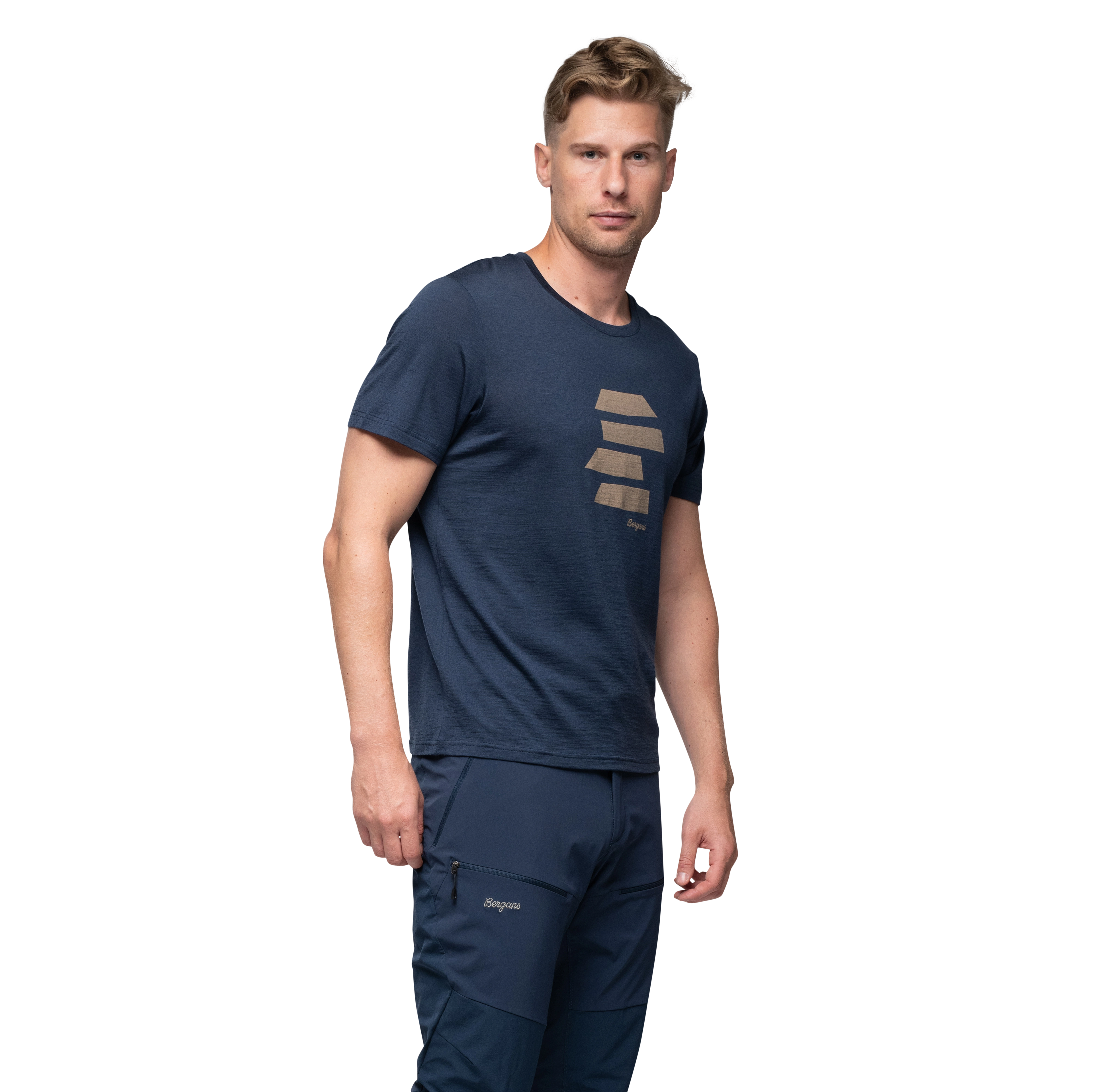 Rabot Mount Wool Tee Men