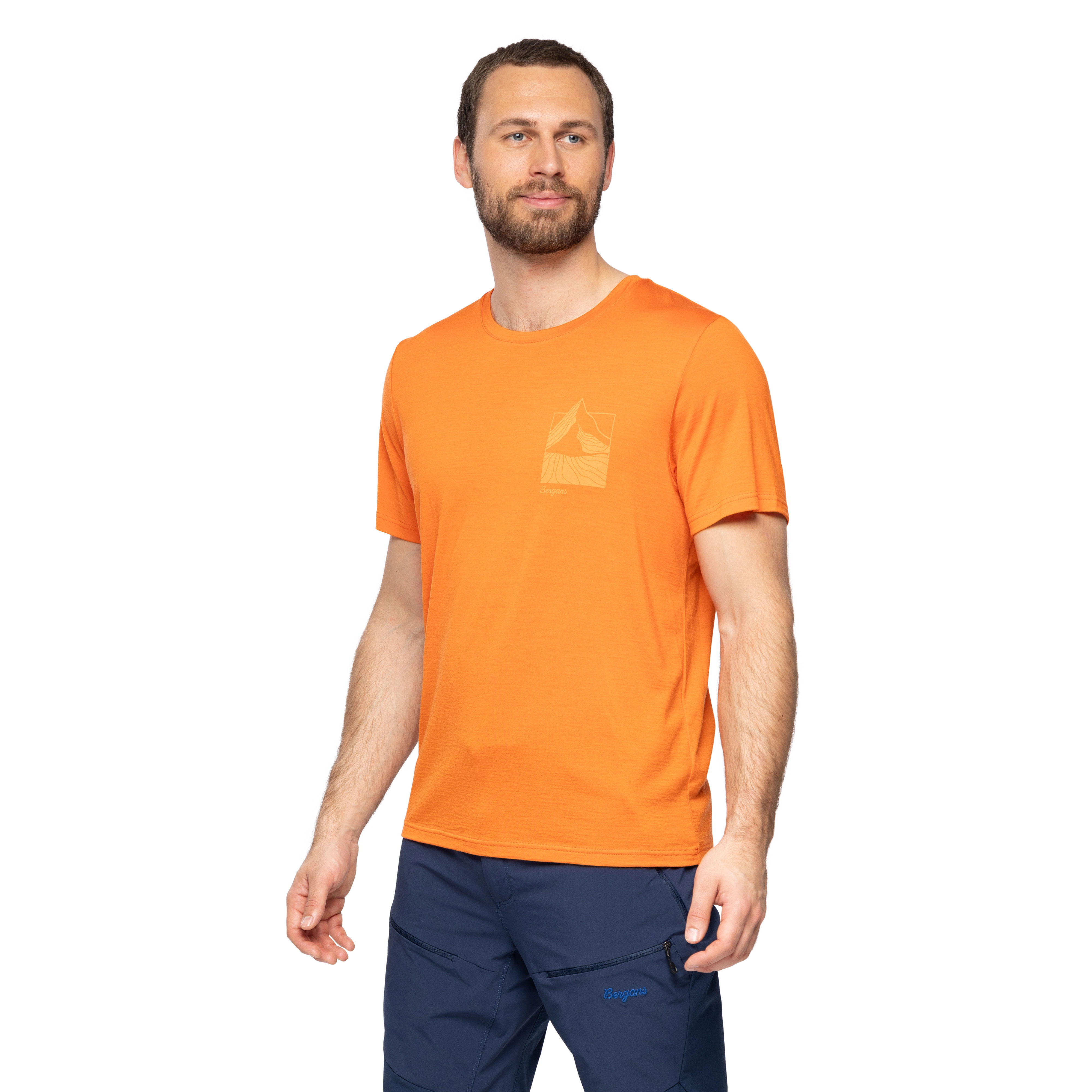 Rabot Mount Wool Tee Men