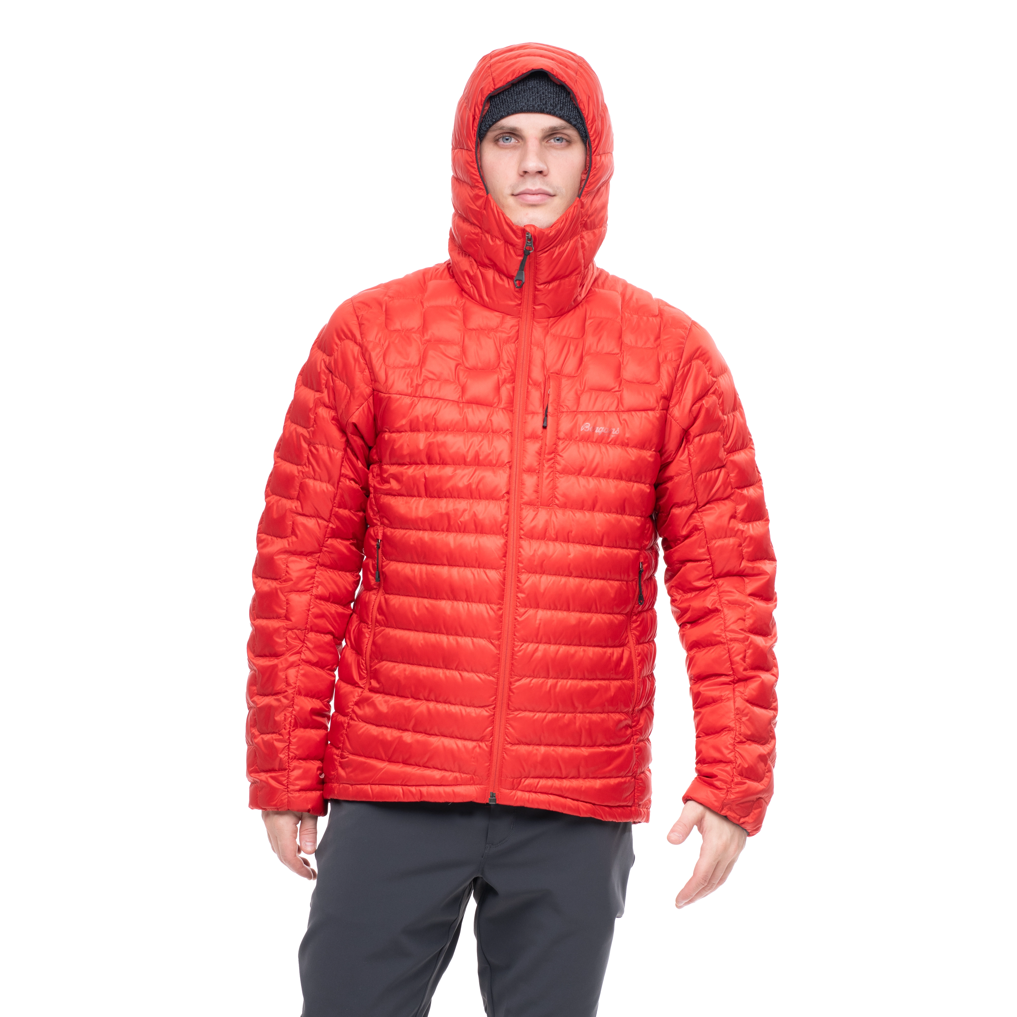 Magma Light Down Jacket w/Hood Men