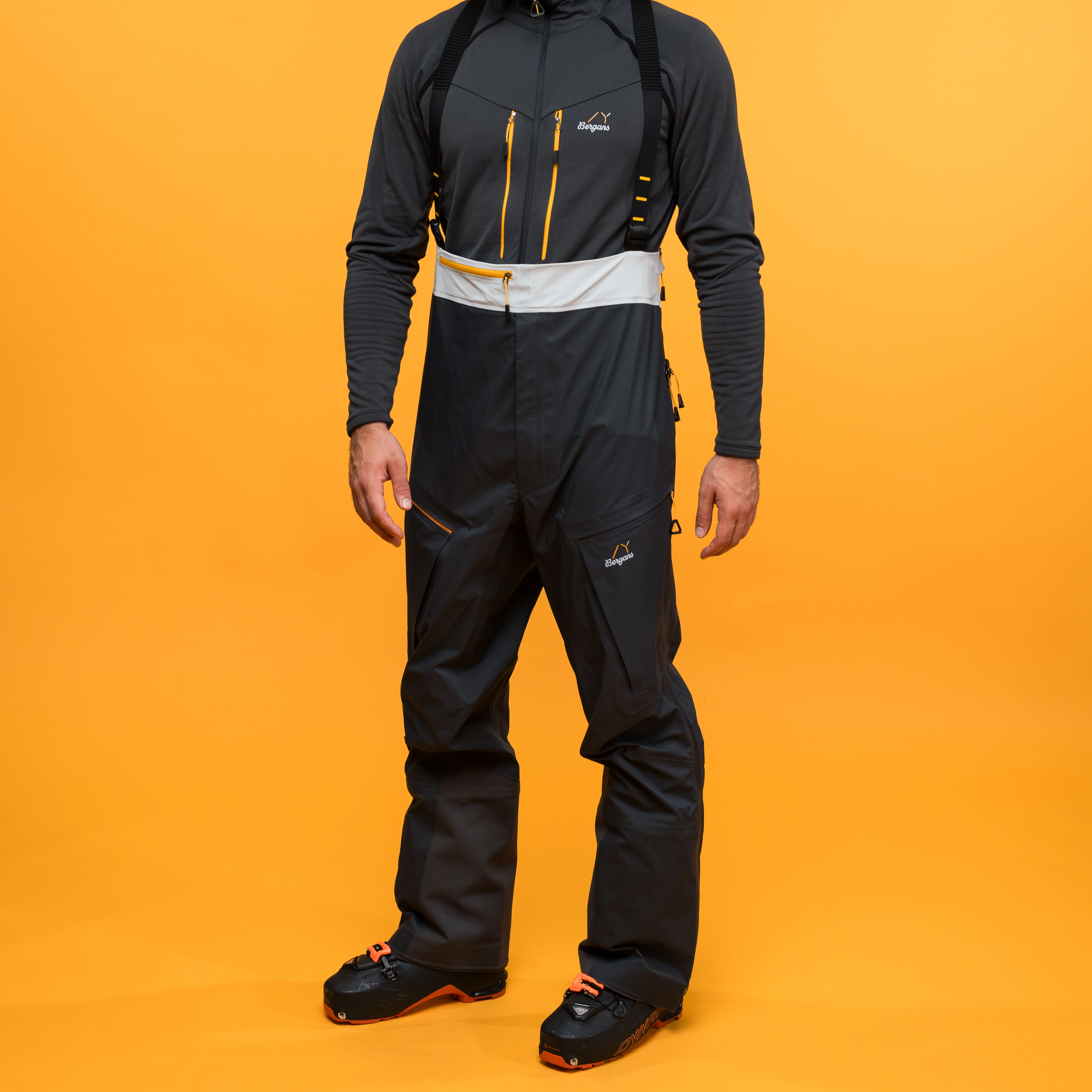 Y MountainLine Breathe 3L Shell Bib Pants Men