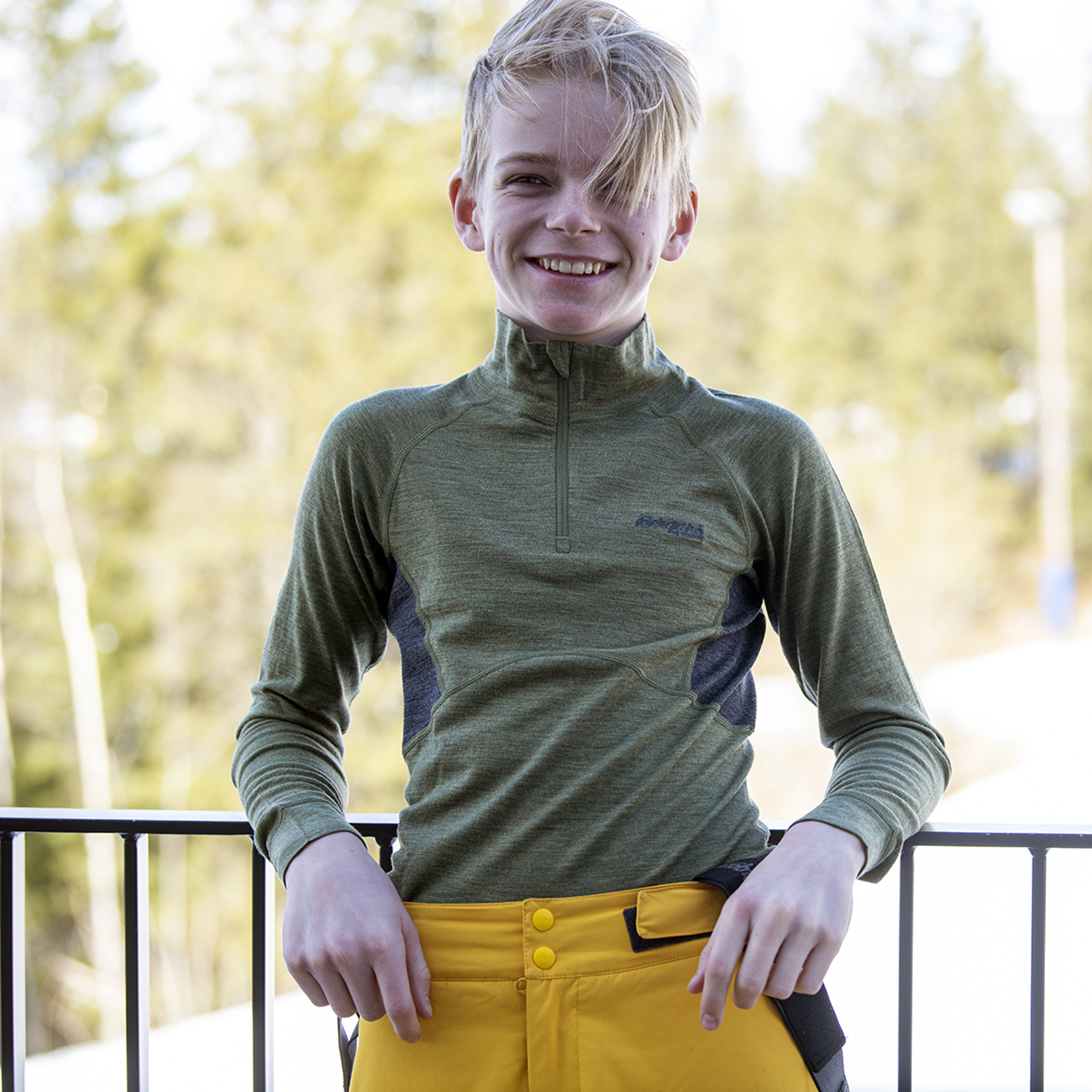 Inner:Pure Youth Half Zip