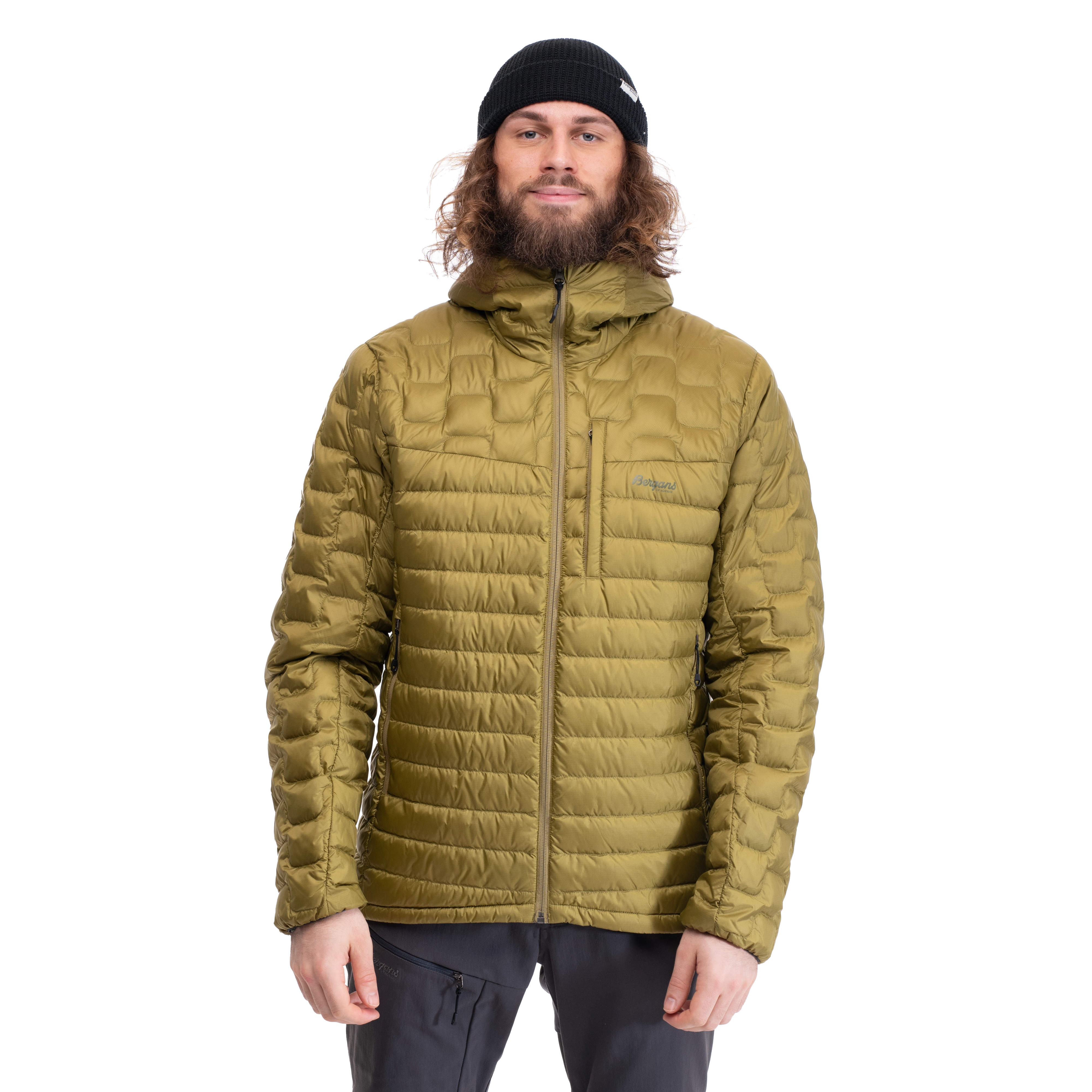Magma Light Down Jacket w/Hood Men