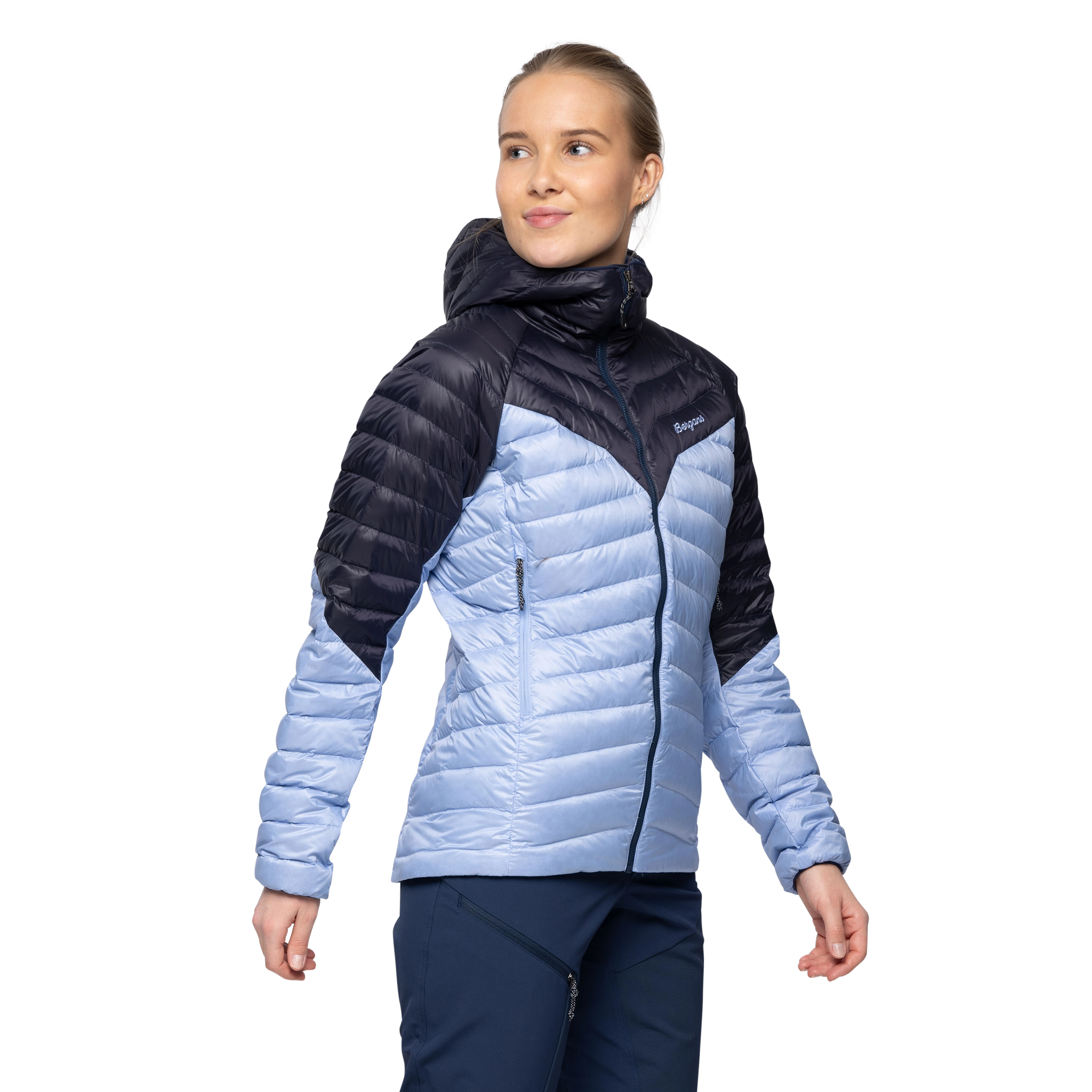 Tind Light Down Jacket Hood Women